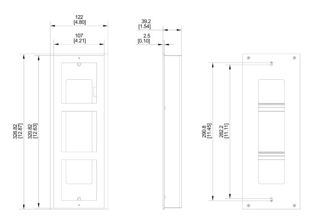 Dimensions de DS-KDE-ACR3