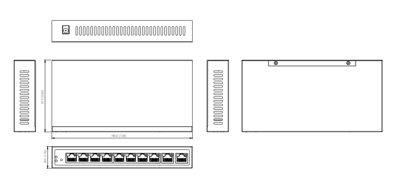 EAC10-P dimensions