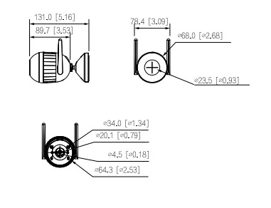 F4C-PV dimensions