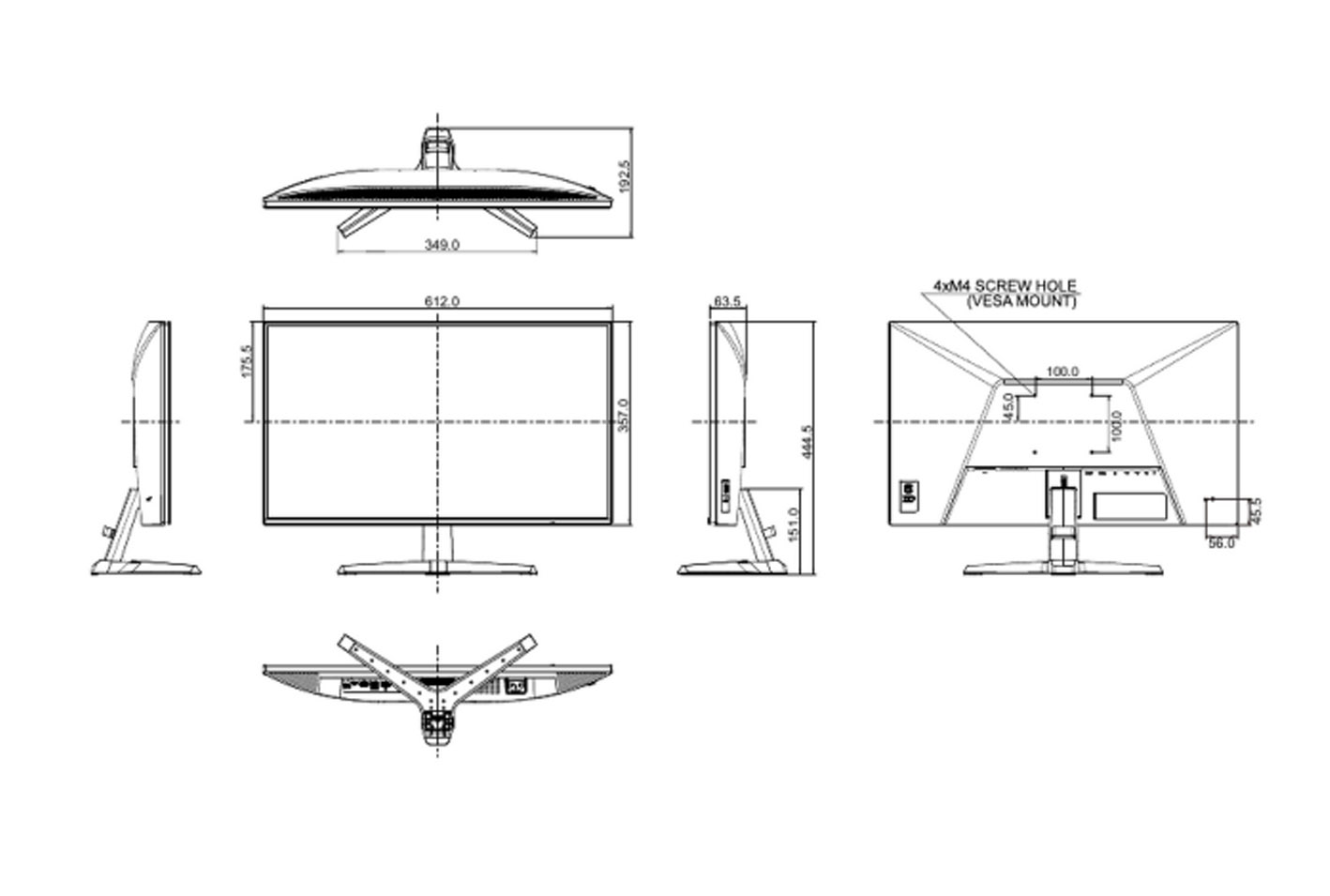 G2771HSU-B1 dimensioni