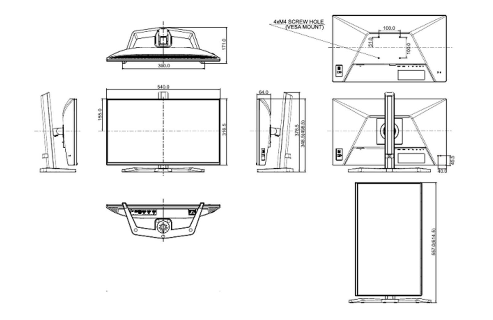 GB2471HSU-B1 dimensioni