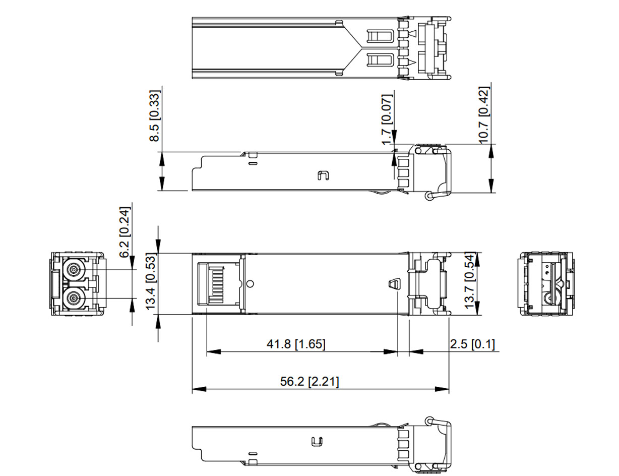 GSFP-1310-20-SMF dimensions