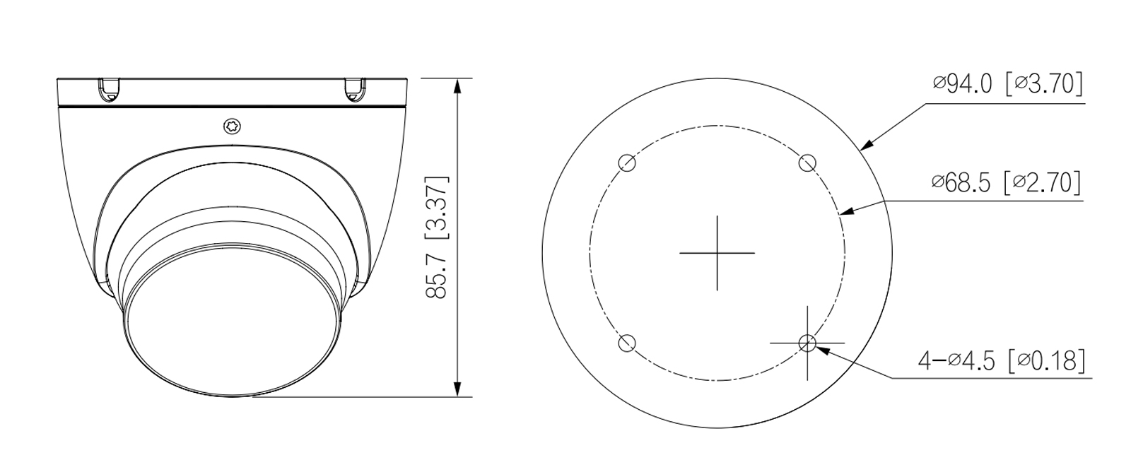 HAC-HDW1500TLM-IL-A-S3 dimensions
