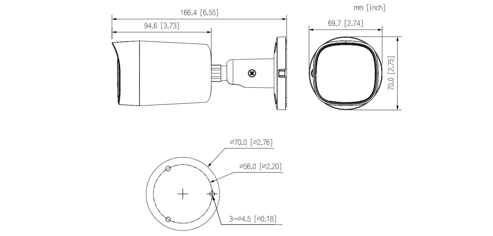 HAC-HFW1500RM-IL-A-S3 dimensions