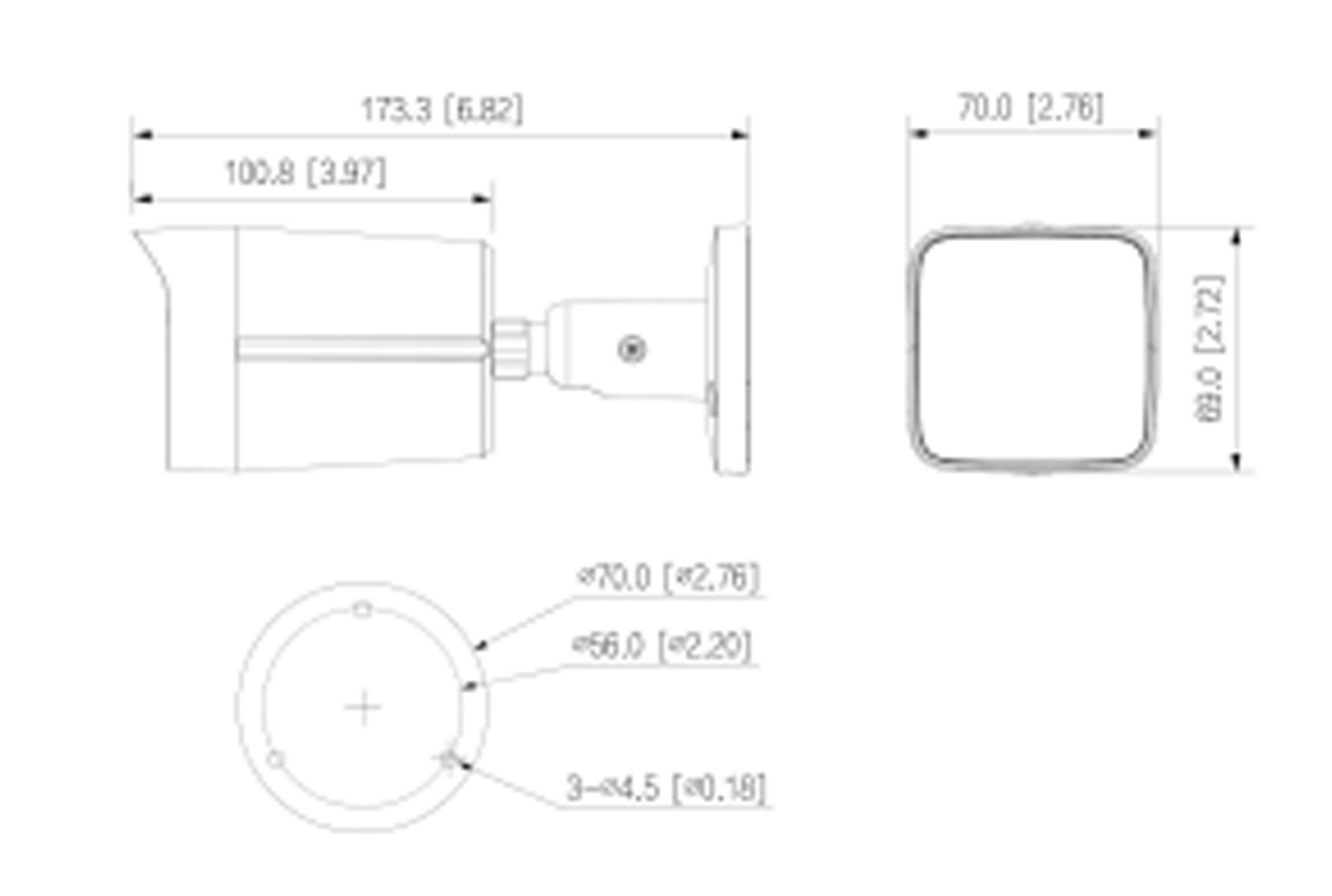 IPC-HFW1639TC-A-IL-S6 dimensions