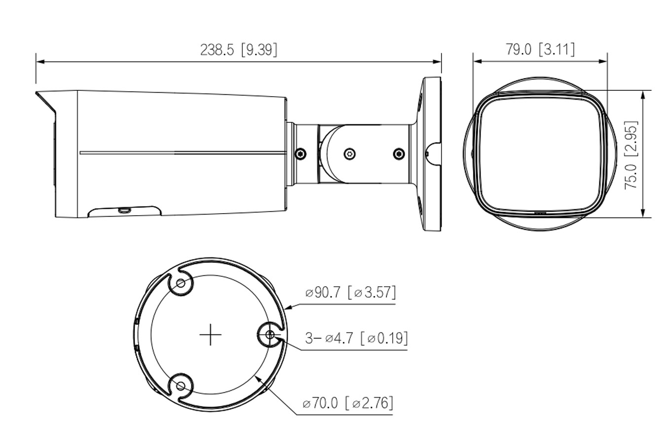 IPC-HFW21249T-AS-IL dimensions