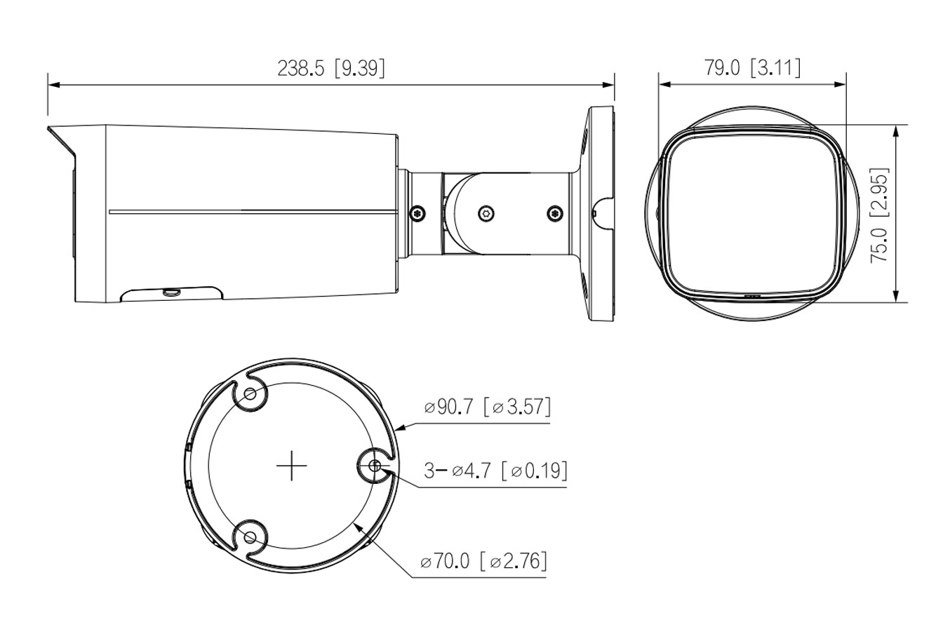 IPC-HFW2549T-AS-IL dimensions