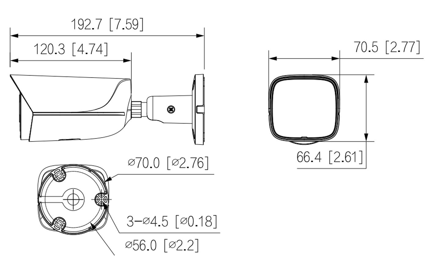 IPC-HFW3649E-S-IL dimensions