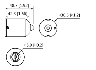 Schema dimensioni IPC-HUM8441-L1