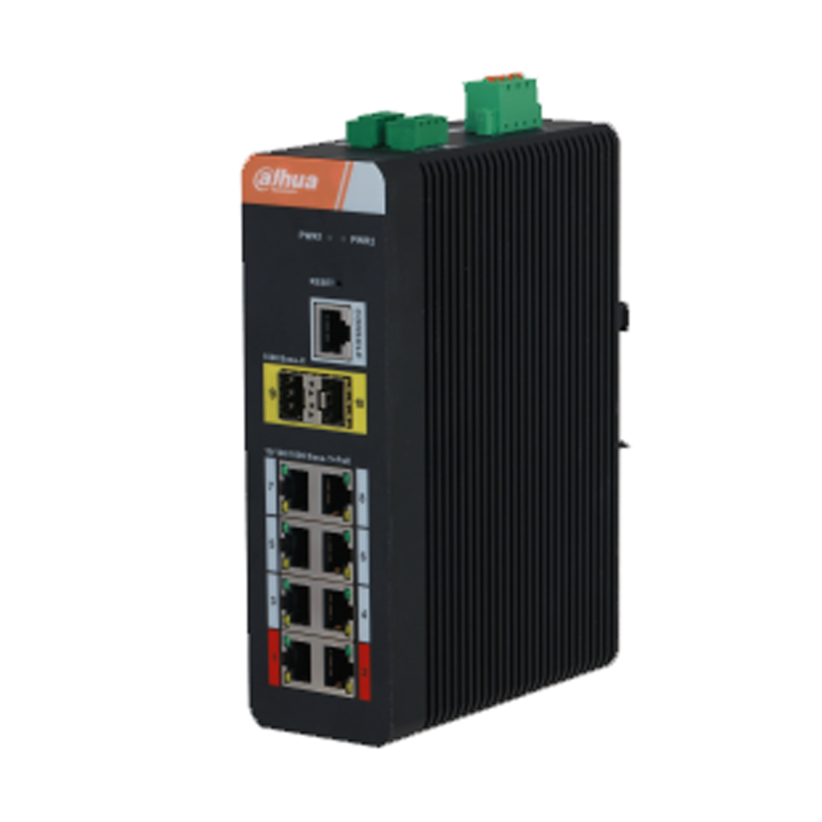 Switch di rete 8 porte POE + 2 porte SFP - Dahua