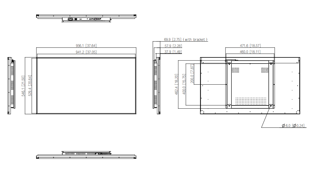 LDH43-LAI400K dimensioni