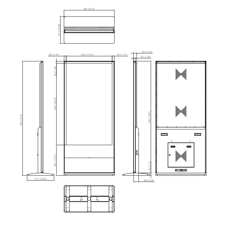 LDV65-SAI400TK dimensioni