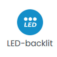 LED blacklit