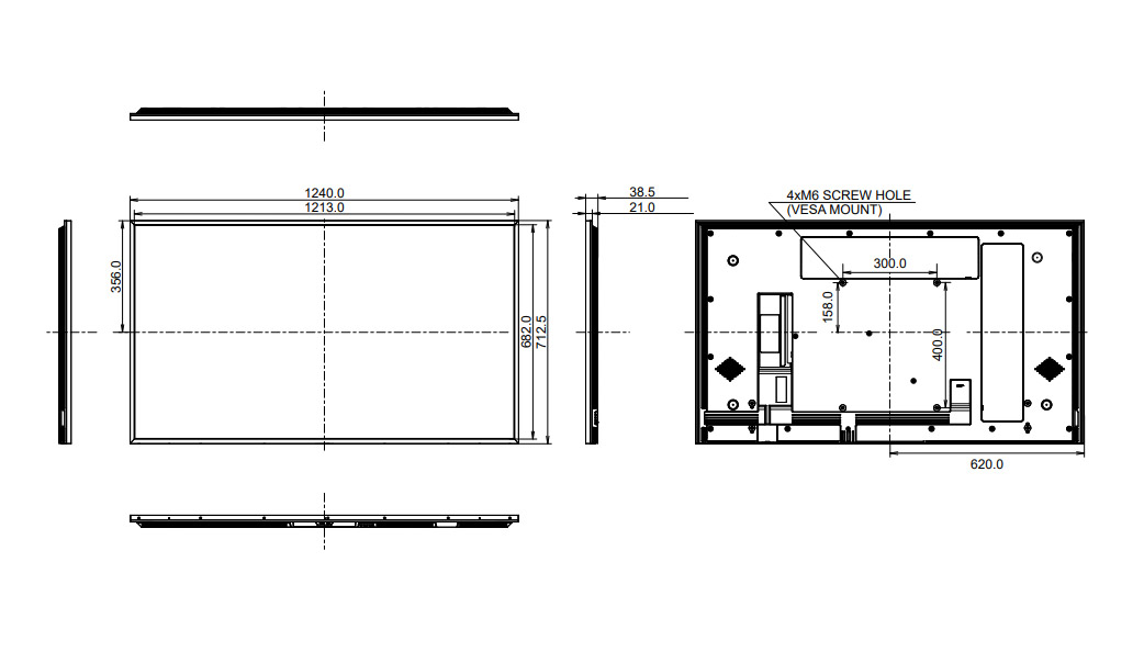 LH5560UHS-B2AG dimensions