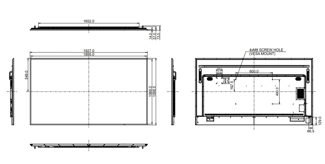 LH8675UHS-B2AG dimensions