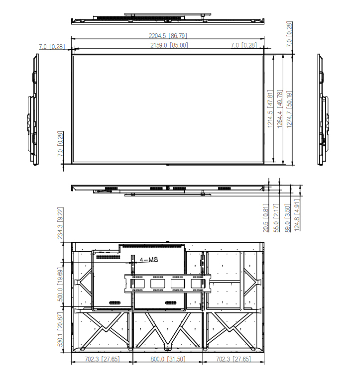 LM98-S400 dimensione