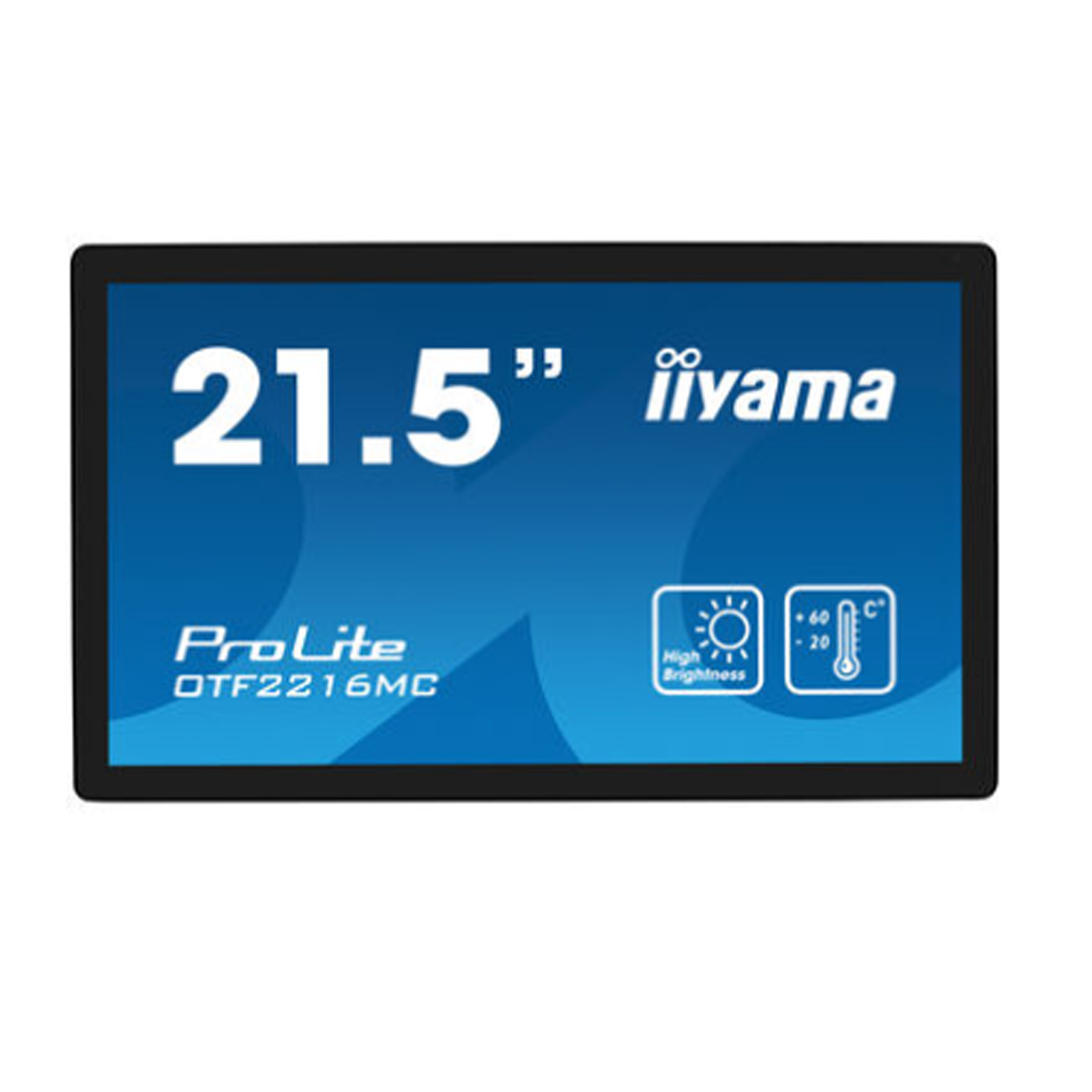 Monitor 21.5" LCD touchscreen iiyama