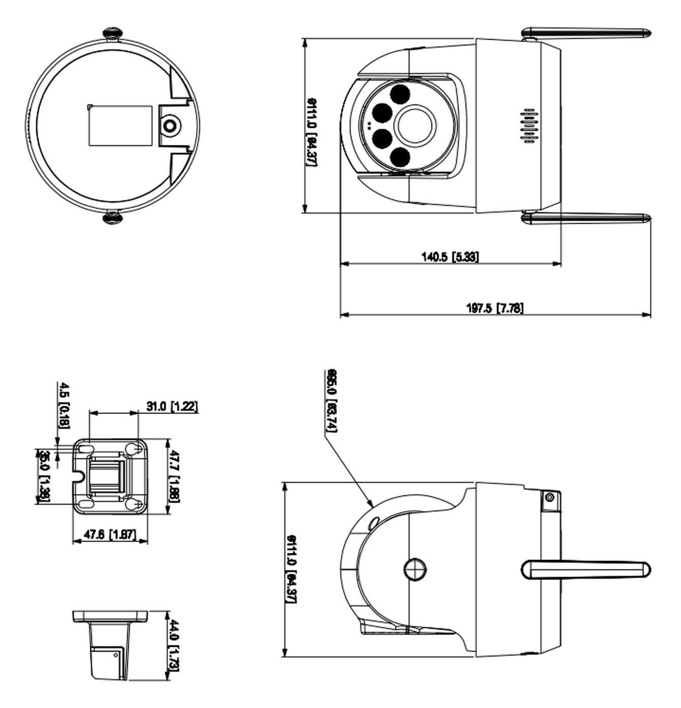 P5AE-PV dimensions