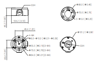 PFA3300R dimensioni