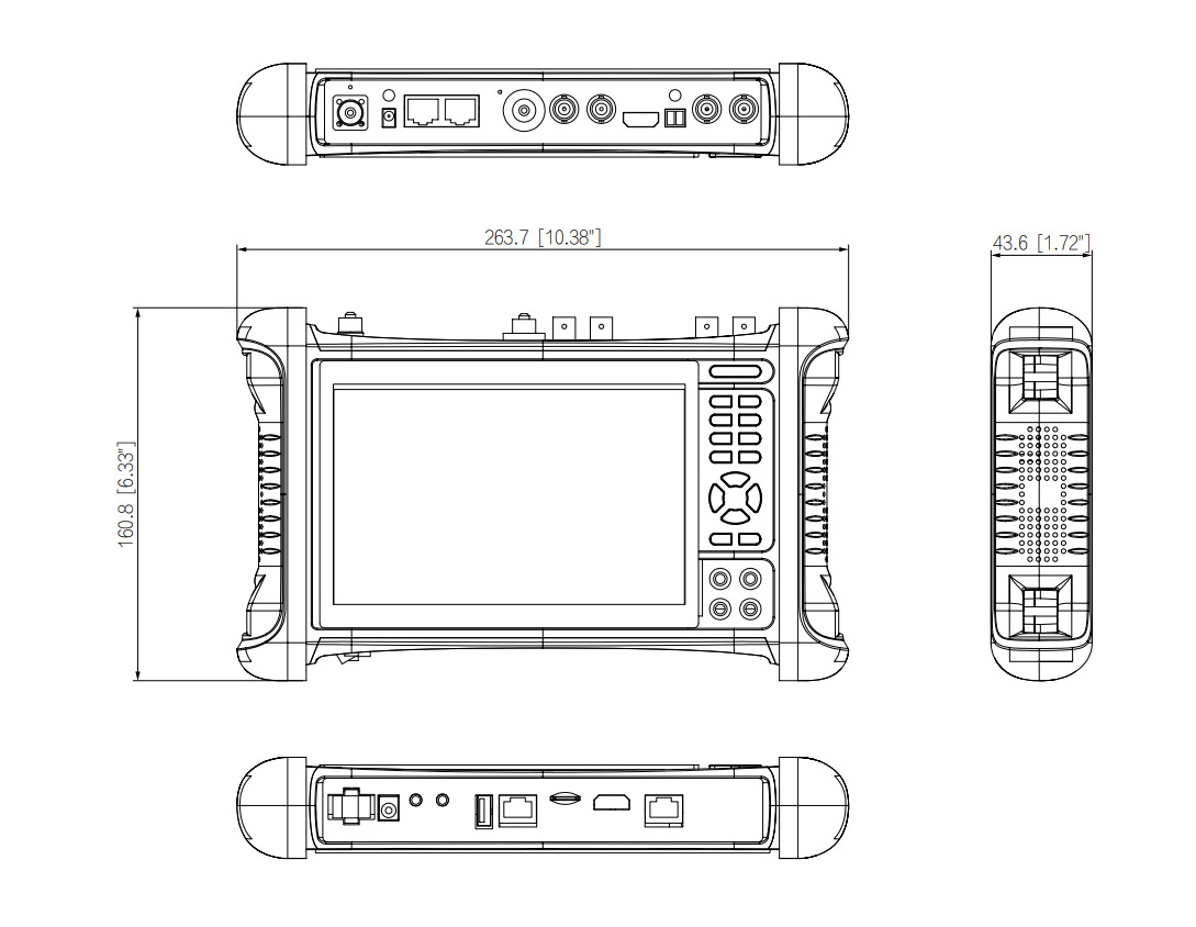 PFM906-E-V2 dimensions