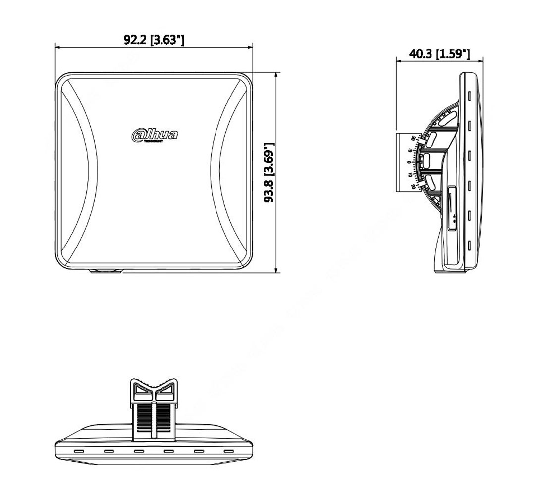 PFWB5-10N dimensions