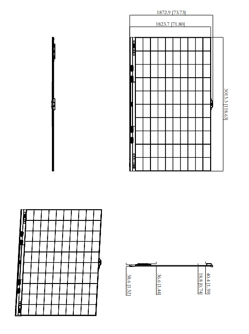 PHMIA135-AC dimensioni