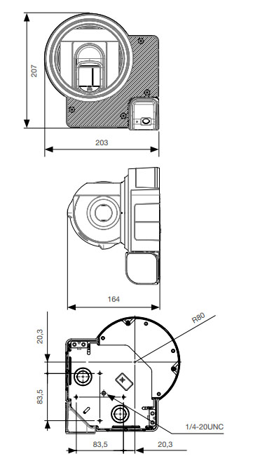 Dimensions du RLS-2020V