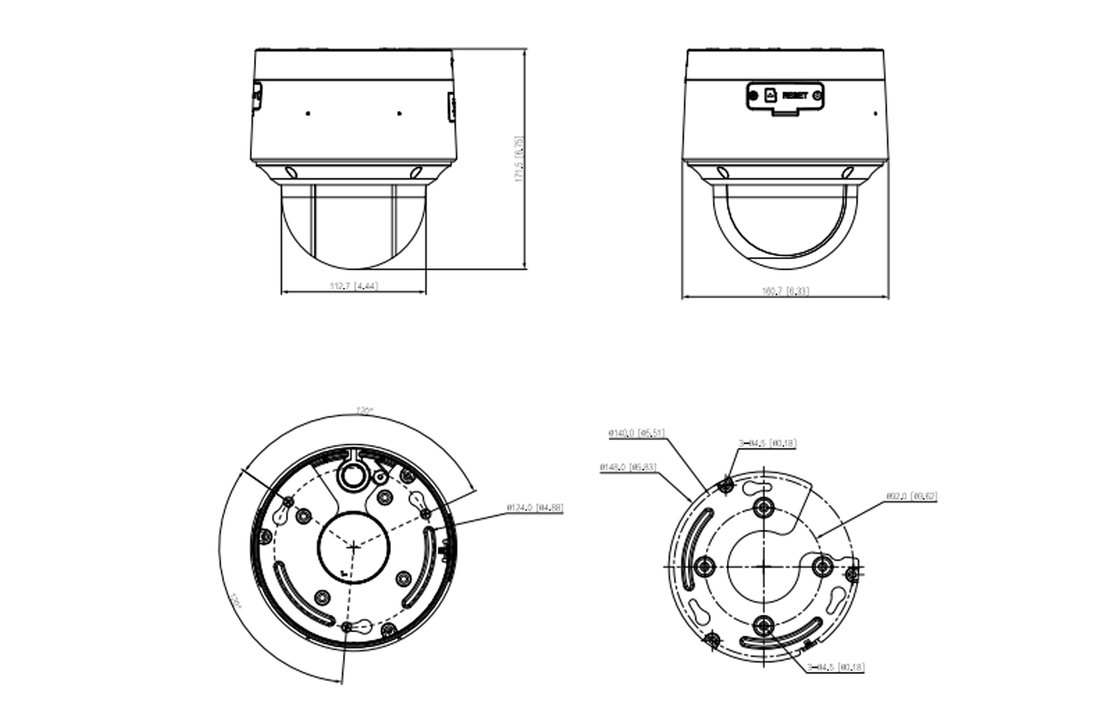 SD5R404GA-HNF dimensions