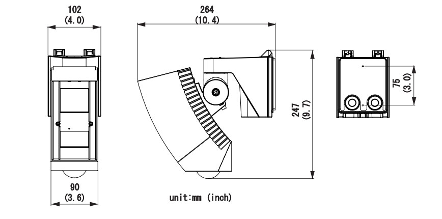 Dimensions du SIP-3020-5