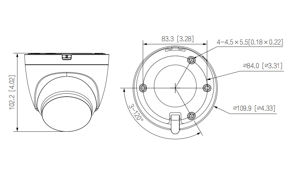T2A-PV dimensioni