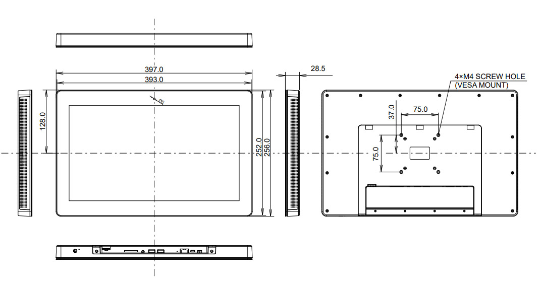 TW1625LASC-B3PNR dimensions
