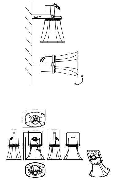 Dimensions du VCS-SH30